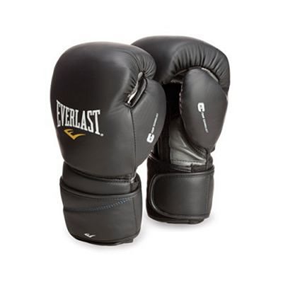 Everlast Protex 2 Leather Training Gloves 16oz Nero