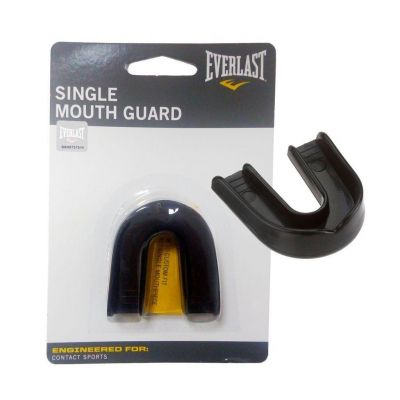 Everlast Simple Mouth Guard Black