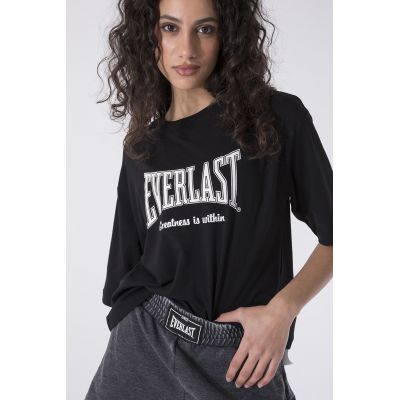 Everlast T-Shirt Jersey Logo Ladies Preto