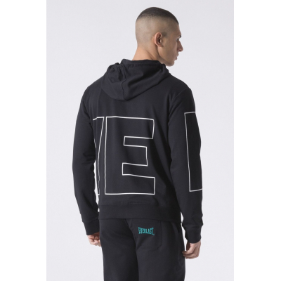 Everlast UNBRUSHED STRETCH FLEECE Hoodie Fekete