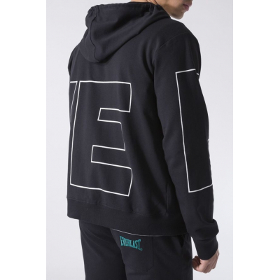 Everlast UNBRUSHED STRETCH FLEECE Hoodie Nero