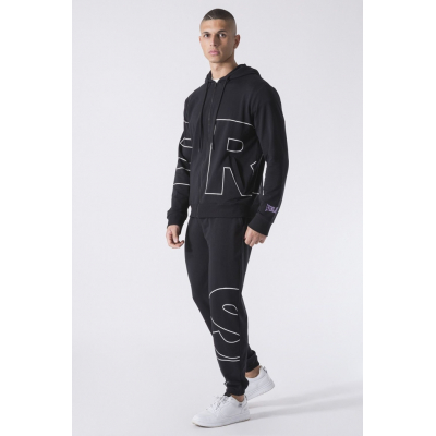 Everlast UNBRUSHED STRETCH FLEECE Hoodie Preto