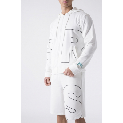 Everlast UNBRUSHED STRETCH FLEECE Hoodie White
