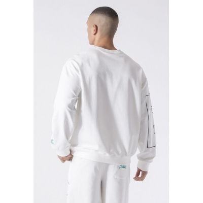 Everlast UNBRUSHED STRETCH FLEECE Sweater Blanco