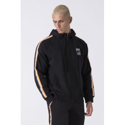 Everlast Zip Hoodie Rayas Negro