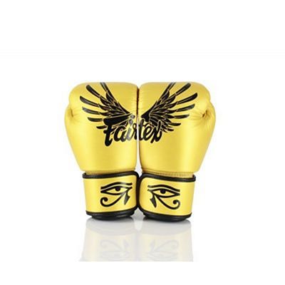 Fairtex BGV1 Falcon Boxing Gloves Gul-Svart