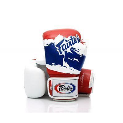 Fairtex BGV1 Thai Pride Boxing Gloves Red-Blue