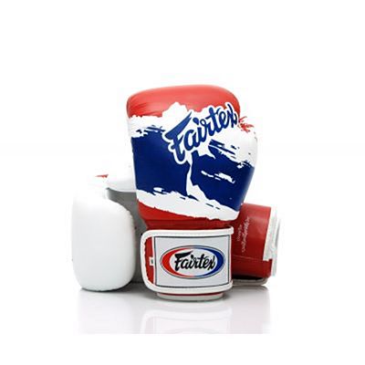 Fairtex BGV1 Thai Pride Boxing Gloves Piros-Kék