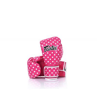 Fairtex BGV14 Boxing Gloves Pink-White