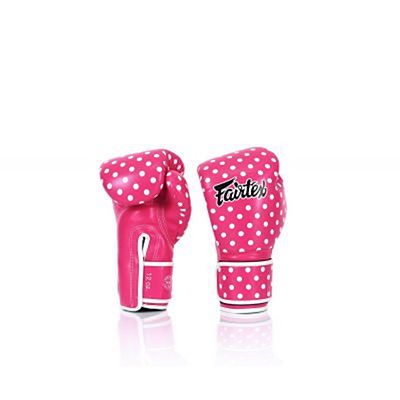 Fairtex BGV14 Boxing Gloves Pink-White