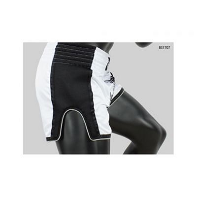 Fairtex BS1707 Muay Thai Shorts Bianco-Nero