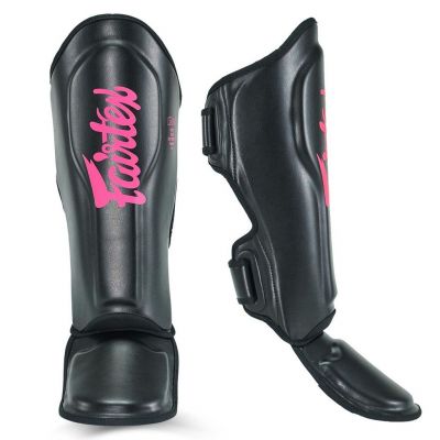 Fairtex X Booster Shinguard Schwarz-Rot