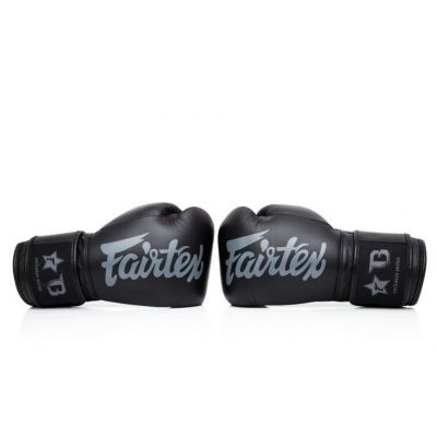 Fairtex Guantes Boxeo BGVB1 Negro-Gris