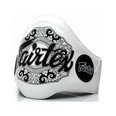 Fairtex Leather Belly Pad BPV2 White