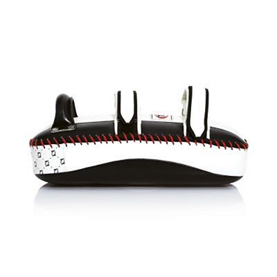 Fairtex Standard Curved Kick Pads KPLC2 Black-White