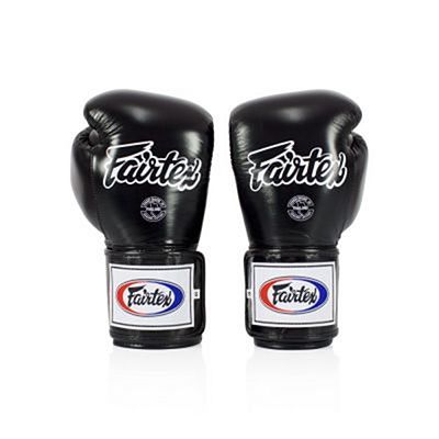 Fairtex Super Sparring Gloves Locked Thumb BGV5 Svart