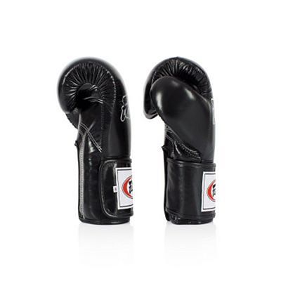 Fairtex Super Sparring Gloves Locked Thumb BGV5 Negro