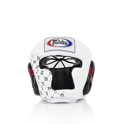 Fairtex Super Sparring Headgear HG10 White