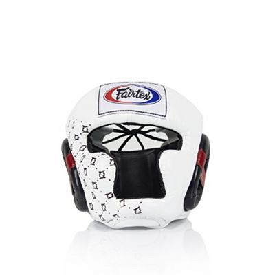 Fairtex Super Sparring Headgear HG10 Vit