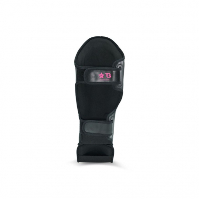 Fairtex X Booster Shinguard Schwarz-Rot
