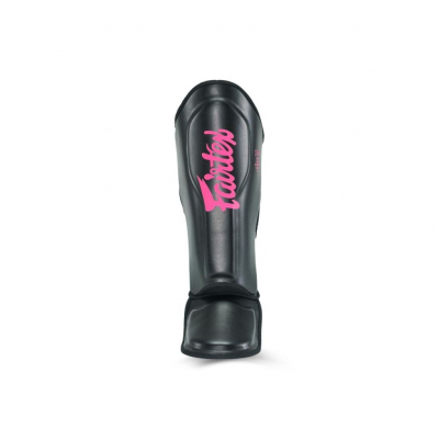 Fairtex X Booster Shinguard Schwarz-Rot