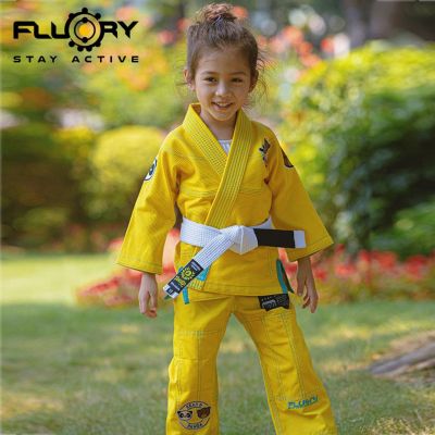 Fluory BJJ31 Courage BJJ GI Jaune