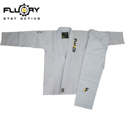 Fluory BJJF16 BJJ GI White