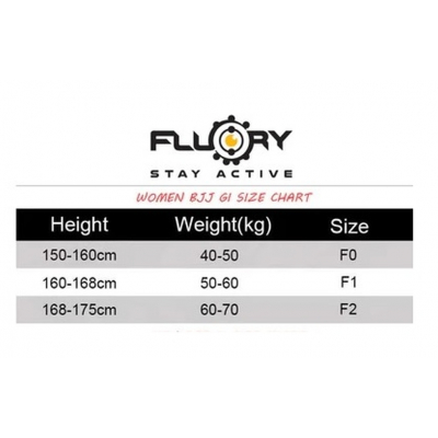 Fluory BJJF25 BJJ GI Cream White