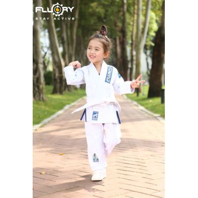 Fluory BJJF30 Monkey BJJ GI Blanco