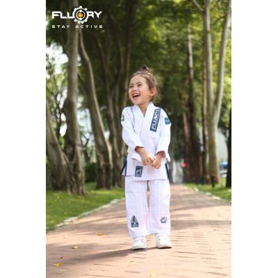 Fluory BJJF30 Monkey BJJ GI Blanco