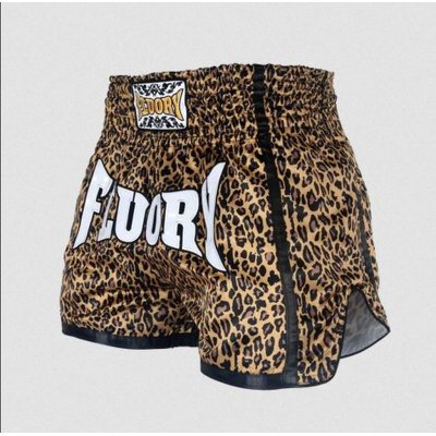 Fluory Muay Thai Shoert MTSF52 Marrone