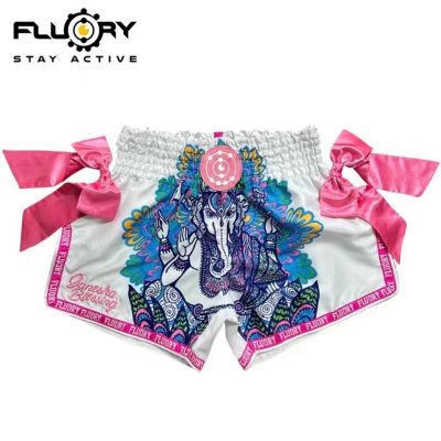 Fluory Muay Thai Short MTSF101 Ròzsaszìn