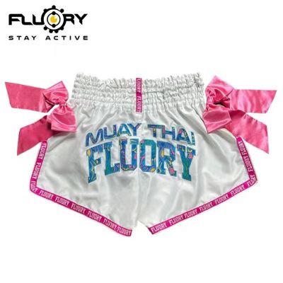 Fluory Muay Thai Short MTSF101 Ròzsaszìn