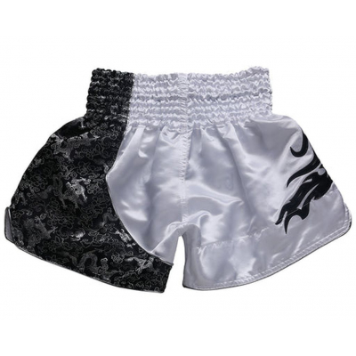 Fluory Muay Thai Short MTSF15 Branco