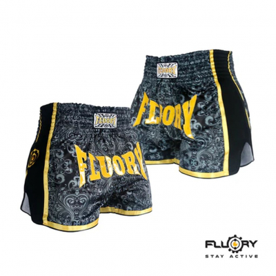 Fluory Muay Thai Short MTSF29 Preto