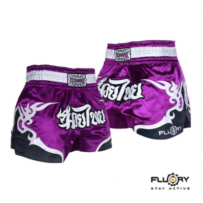 Fluory Muay Thai Short MTSF53 Roxo