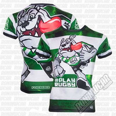 Formma Bulldog Rugby Green Rashguard