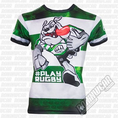 Formma Bulldog Rugby Green Rashguard