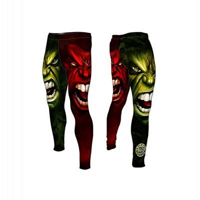 Formma Compression Pants Bad Boy Vert-Rouge