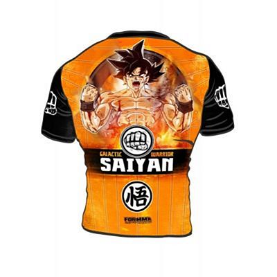 Formma Saiyan Son Goku Rashguard Orange