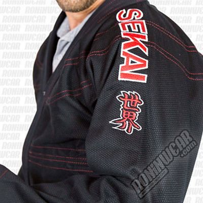 Fuji Sekai BJJ Kimono Fekete