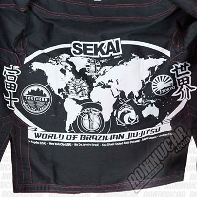 Fuji Sekai BJJ Kimono Nero