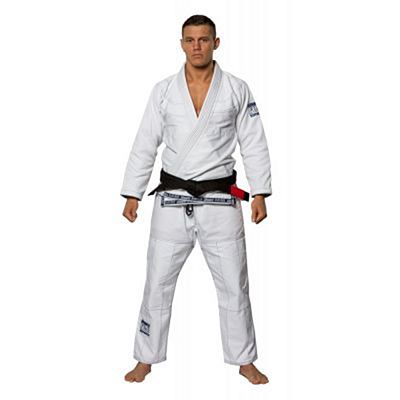 Fuji Suparaito BJJ Gi Weiß-Dunkelblau