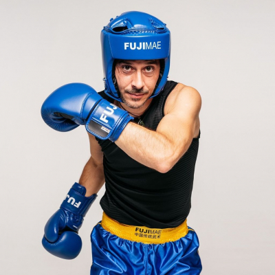 FUJIMAE Advantage Flexskin 2 Boxing Gloves Blau