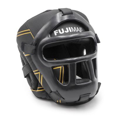 FUJIMAE Advantage Flexskin Mask Head Guard Schwarz