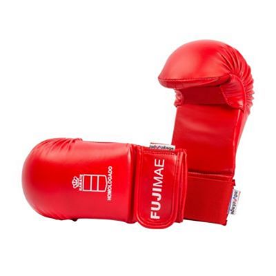 FUJIMAE Advantage Karate Mitts RFEK Vermelho