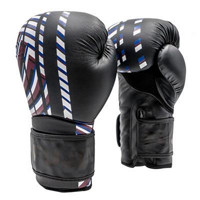 FUJIMAE Advantage Primeskin Boxing Gloves Preto-Branco