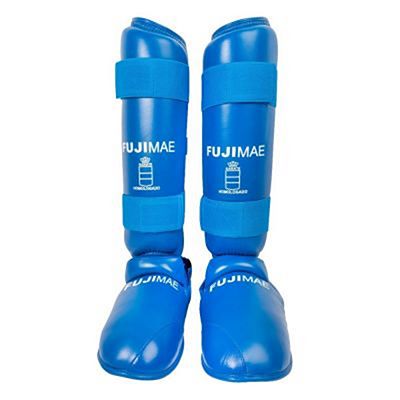 FUJIMAE Advantage Removable Shin Instep Guards Kék