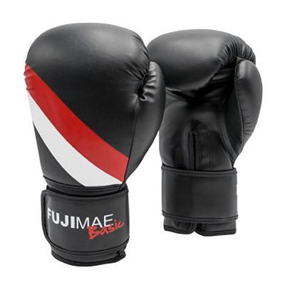 FUJIMAE Basic Boxing Gloves Schwarz