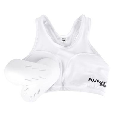 FUJIMAE Basic Chest Protector White